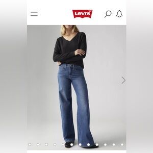 Levi's Blue Flare Women's Jeans